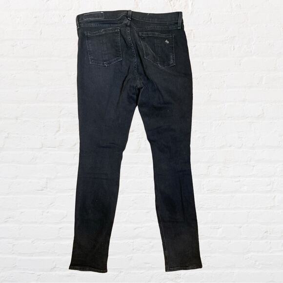 Rag & Bone Skinny black distressed jeans - Picture 3 of 5